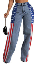 Stars & Stripes Statement Denim Jeans